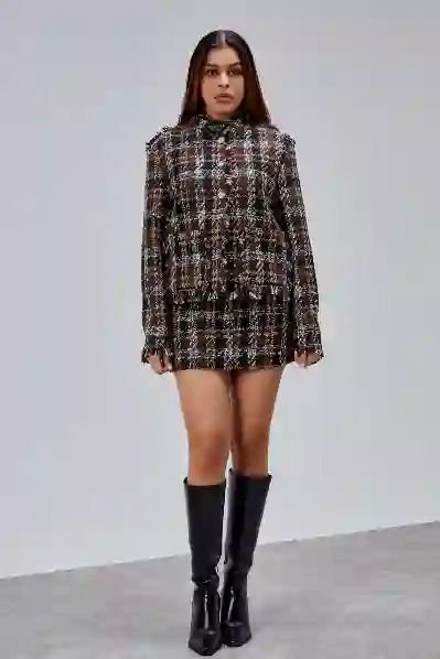 Resim VICOLO KARELİ CEKET TF0204