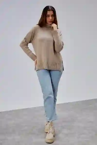 Resim PRIVATE FRENZE KADIN BALIKÇI KAZAK PU28D