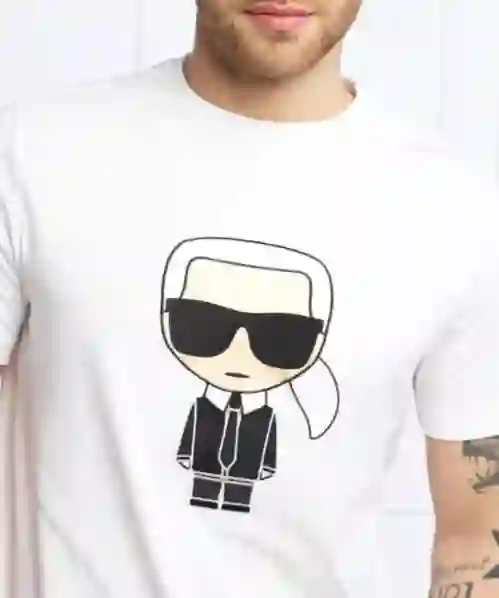 Resim KARL LAGERFELD ERKEK T-SHIRT DB