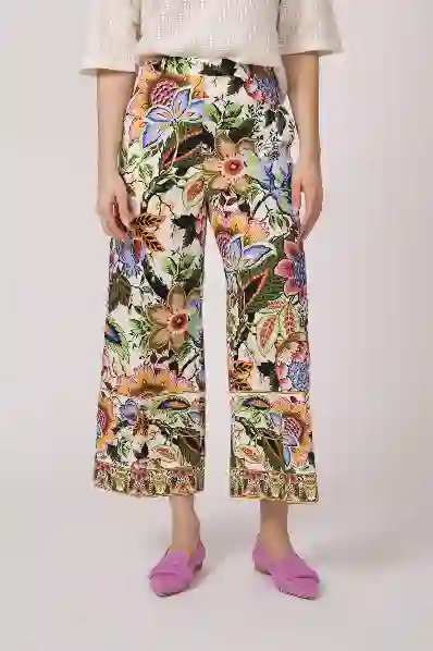 Resim ETRO ÇİÇEK DESEN KADIN PANTOLON WREA0016