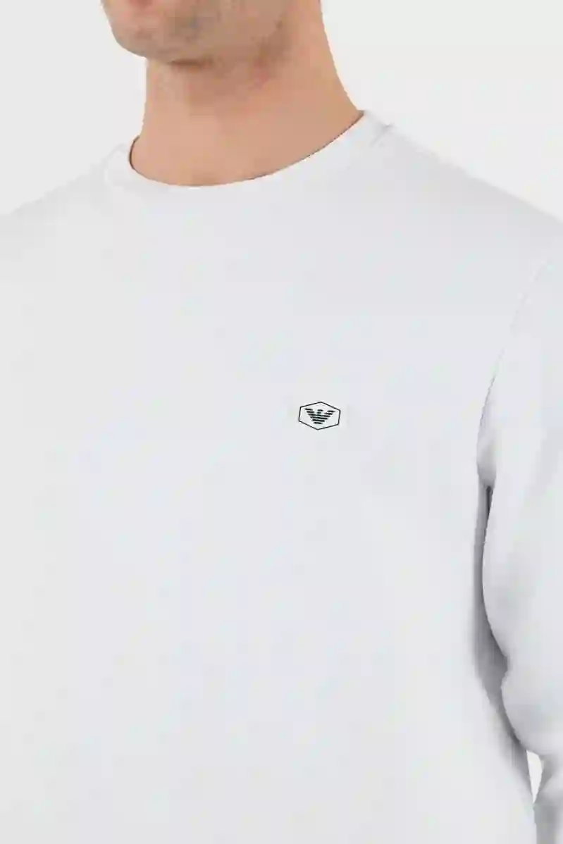 Resim EMPORIO ARMANI ERKEK SWEATSHIRT 8N1MD1 1JHSZ