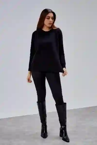 Resim PRIVATI FRENZE KADIN BİSİKLET YAKA KAZAK PU20