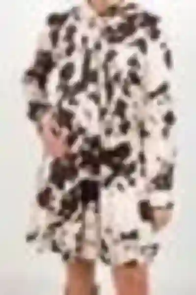 Resim VİCOLO BASKILI ELBİSE TD1153