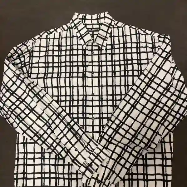 Resim DOLCE&GABBANA KARELİ ERKEK GÖMLEK G5DJ0T-FS5YW