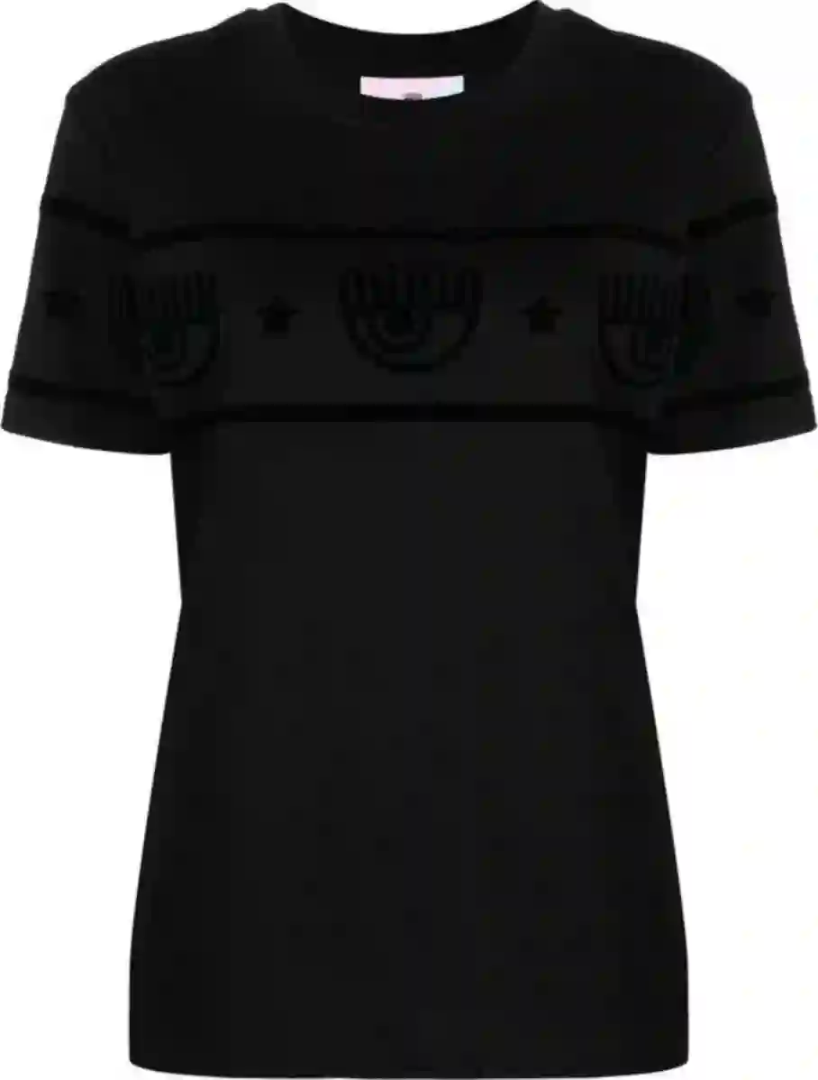 Resim CHIARA FERRAGNI TAŞLI KADIN T-SHIRT