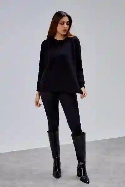 Resim PRIVATI FIRENZE KADIN BİSİKLET YAKA KAZAK PU28G