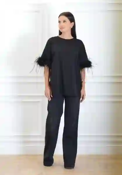 Resim VİCOLO KADIN T-SHIRT RS0001