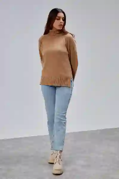 Resim PRIVATE FRENZE KADIN BALIKÇI KAZAK PU28D