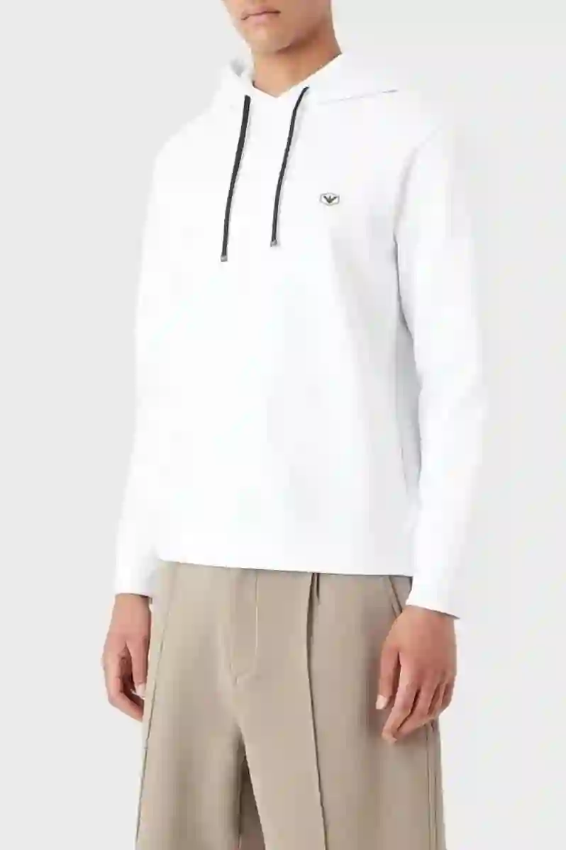 Resim EMPORIO ARMANI KAPÜŞONLU ERKEK SWEATSHIRT 8N1MDO 1JHSZ