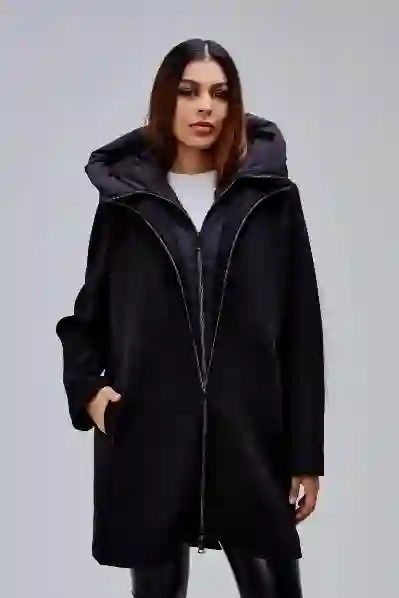 Resim SMILING LONDON KAPÜŞONLU KABAN SLI5CP026160D