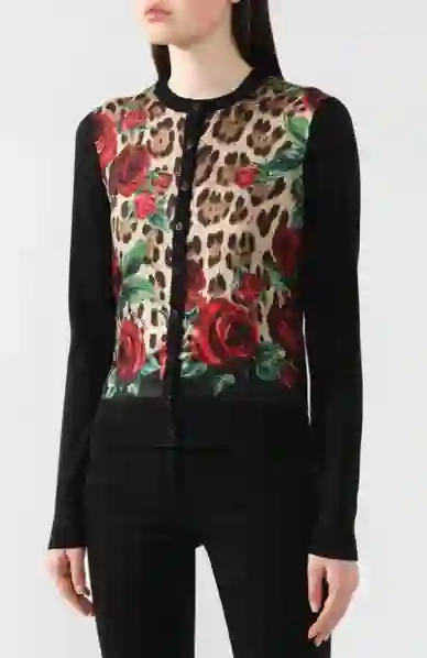 Resim DOLCE&GABBANA GÜL DESEN KADIN HIRKA FX359T-JAMSH